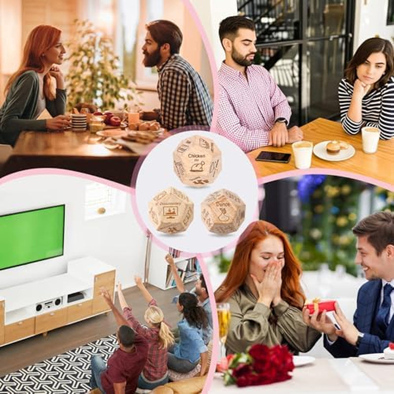 Couples Love Dice – 3-Piece Fun Date Night Gift