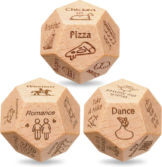Couples Love Dice – 3-Piece Fun Date Night Gift